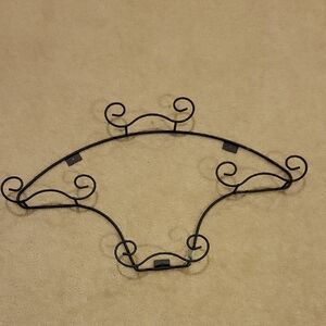 Metal Wall Mount Plate Rack